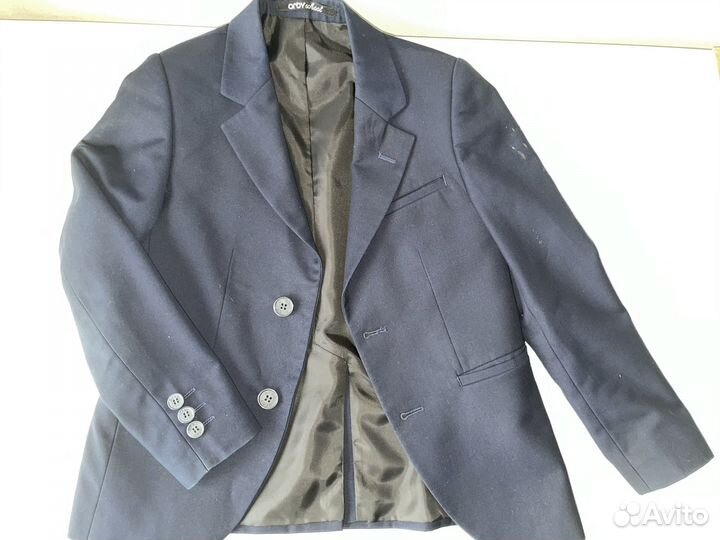 Школьный костюм для мальчика 116 122 синий