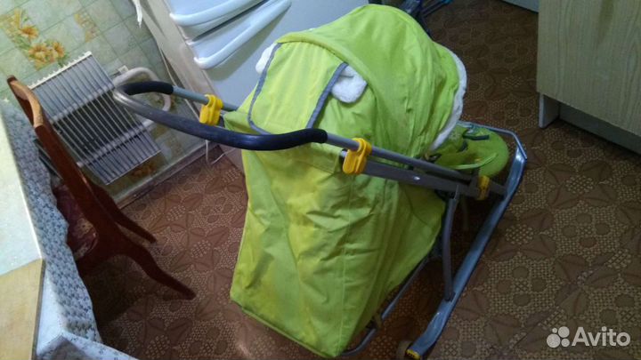 Санки коляска Nika-6