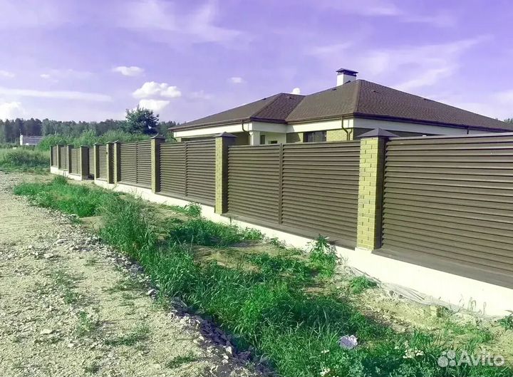 Заборы жалюзи со склада