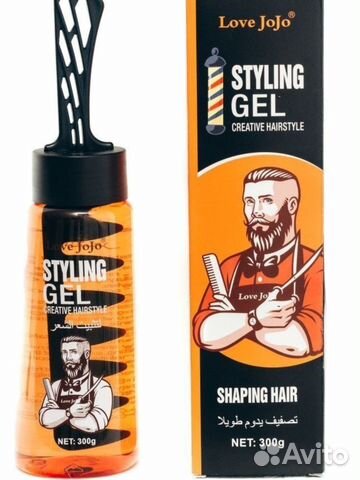 Стайлинг-гель для волос с раческой