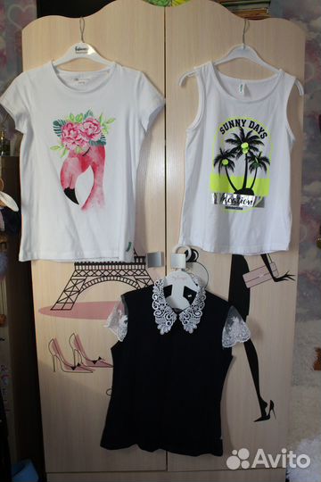 Вещи пакетом для девочки 146-152