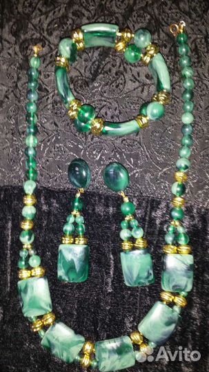 Колье, браслет и серьги СССР
