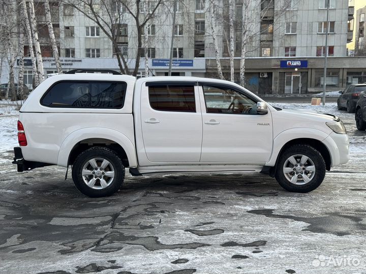 Toyota Hilux 2.5 МТ, 2012, 195 000 км
