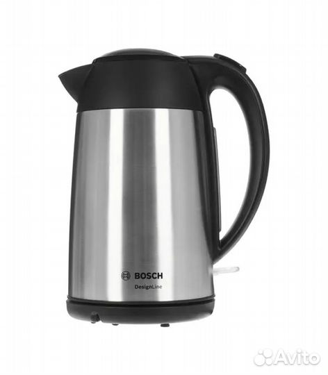 Чайник Bosch TWK3P420 серебристый черный