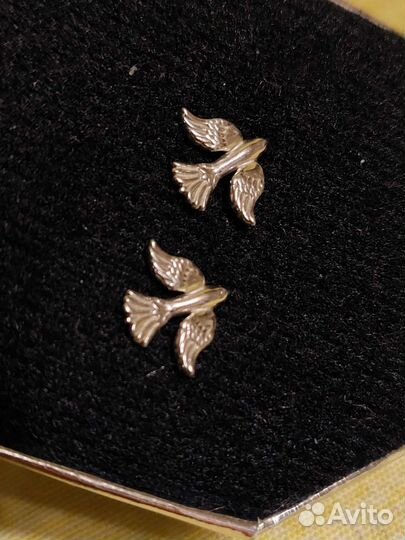 Серьги из серебра 
