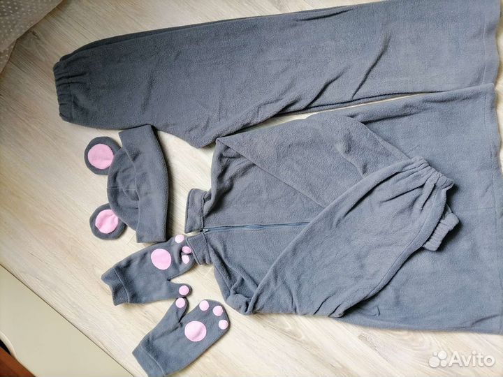 Костюм мыши флис