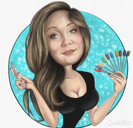 Цифровой шарж/портрет по фото