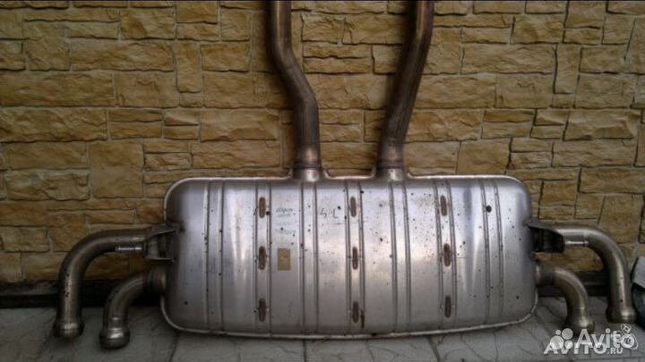 Продам глушитель на Porsche б/у