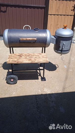 Мангал смокер гриль