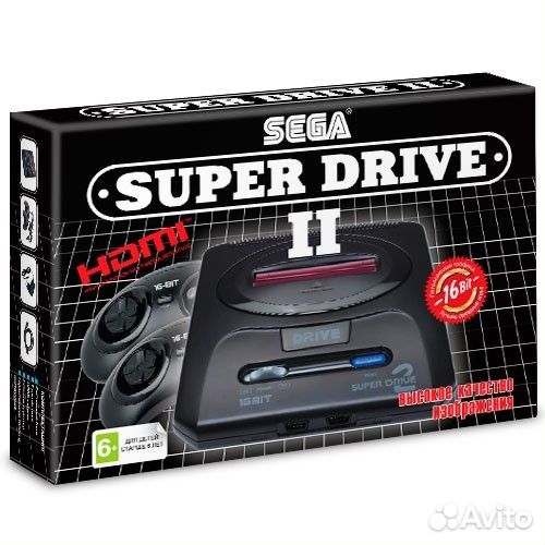 Игровая приставка к тв Sega (Сега) Super Drive 2 C