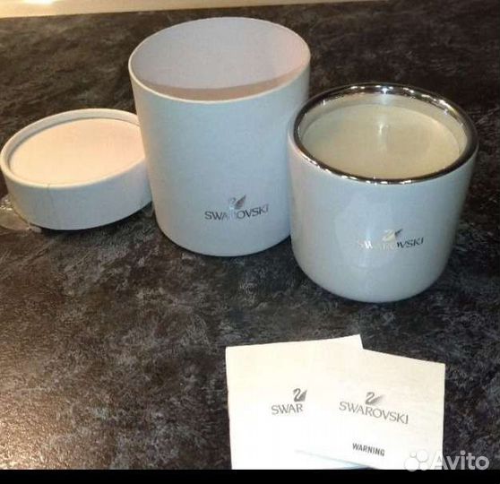 Подсвечник Swarovski со с свечой