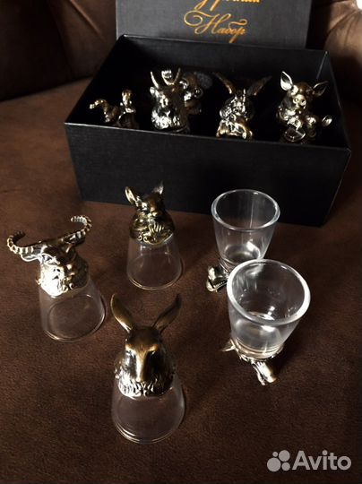 Рюмки-перевертыши подарок