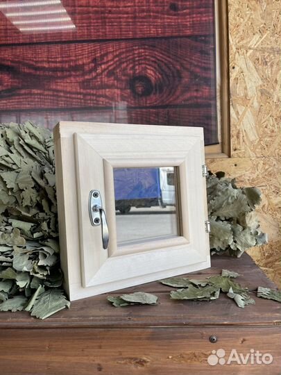 Форточка для бани из липы