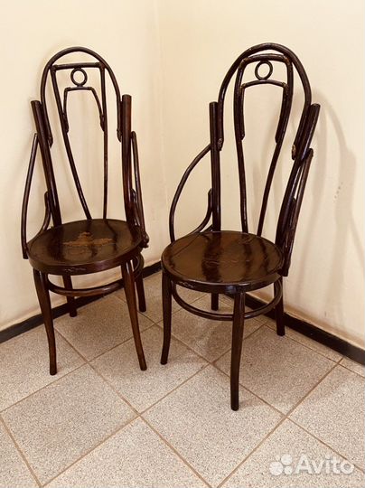 Венские Кресла с высокой спинкой Тонет