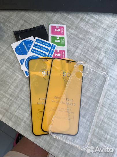 Чехол на iPhone 12 mini и 2 стекла