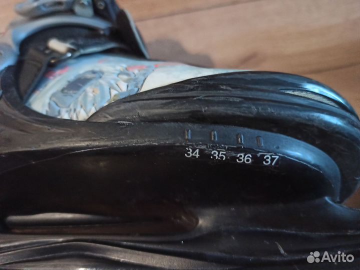 Коньки детские раздвижные 34 37