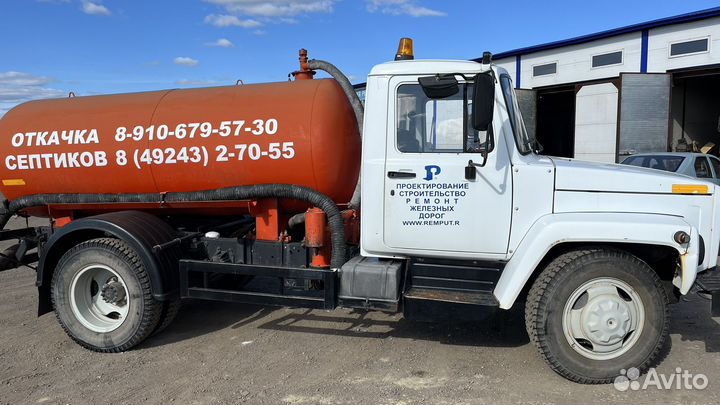 Ассенизатор ко-522Б на базе газ 3309