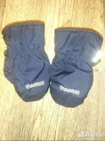 Варежки зимние детские huppa