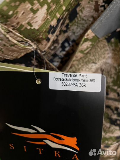 Ситка Sitka Traverse Pant Optifade Subalpine