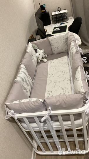 Бортики в детскую кроватку