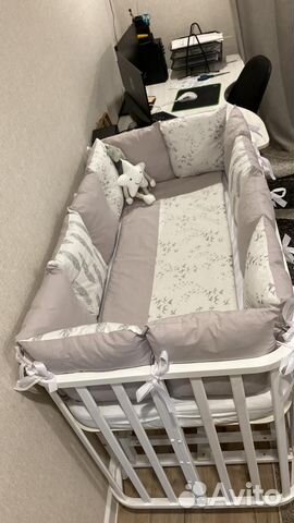 Бортики в детскую кроватку