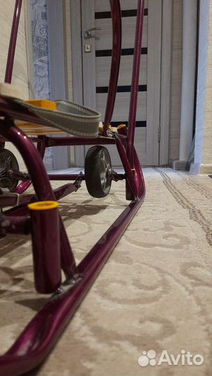 Детские санки с колесами