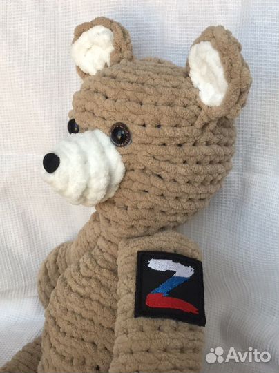 Вязаный медведь 