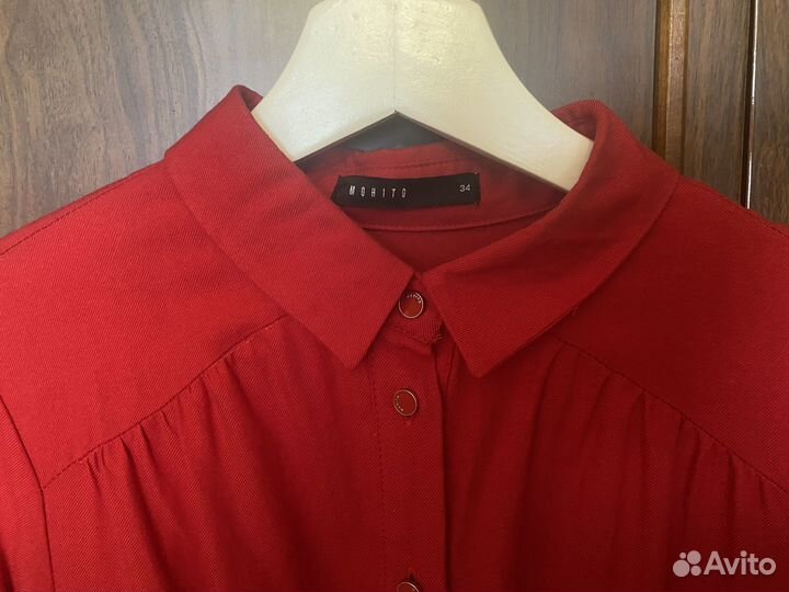 Красное платье для девушки бохо