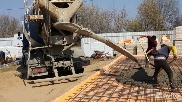 Доставка бетона от 1 куба