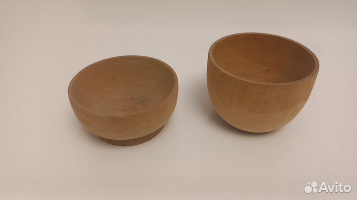 Деревянные плошки 2 штуки