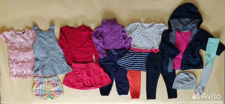 Пакет 86 см Next H&M Gap