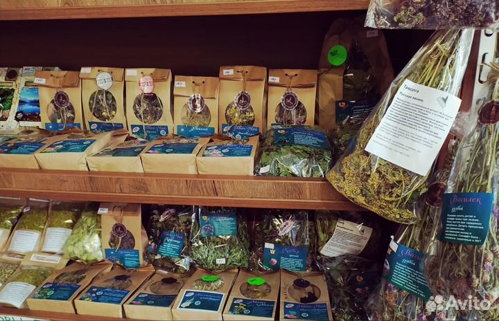 Янтарный иван-чай и целебные травы