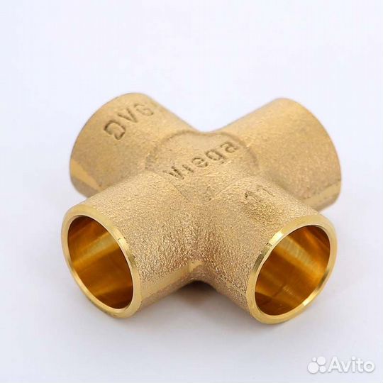 Фитинги медь под пайку Viega заглушки крестовины