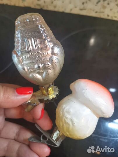 Елочные игрушки СССР