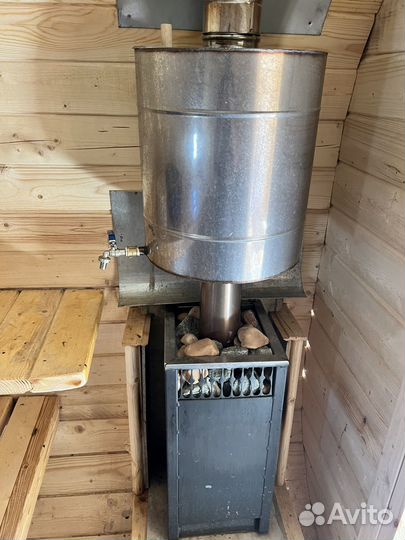 Баня бочка квадро 3,5м