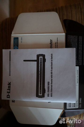 Роутер D Link DSL-2640U