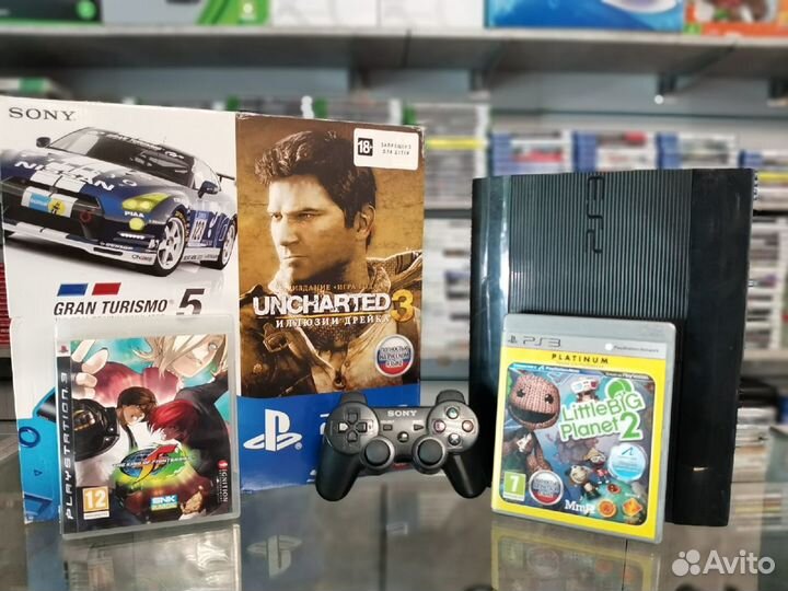 Sony PS3 SS 500gb + LBP 2 и The King of Fighters