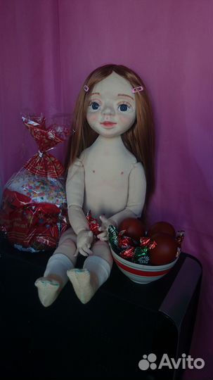 Кукла ручной работы Женечка