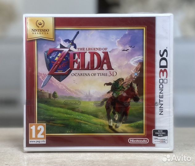 Zelda Ocarina Of Time 3D (Новый,Силд) для 3Ds