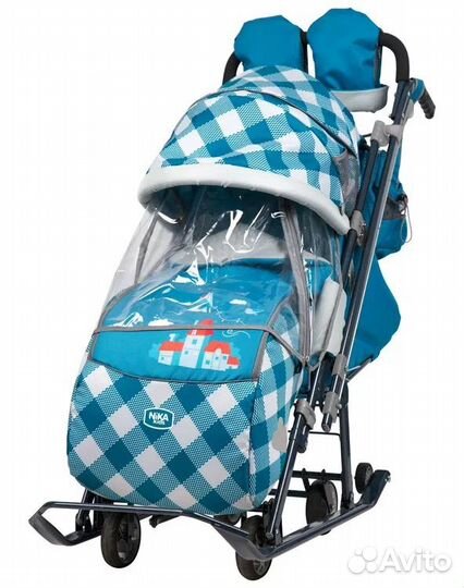 Коляска санки Ника как новые