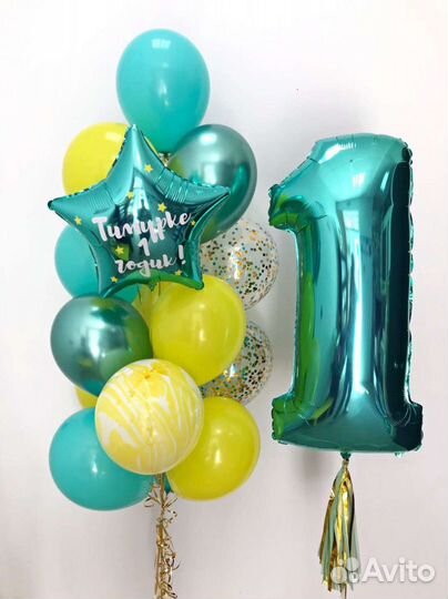 Гелиевые шары и композиции оформление шарами