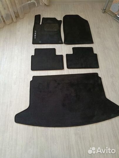 Коврики ворсовые kia ceed