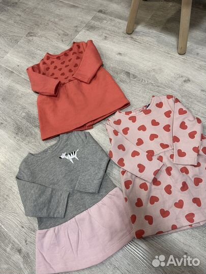 Платье для девочки 74 80 новое