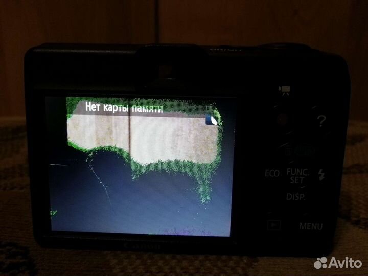 Фотоаппарат (повреждён экран)