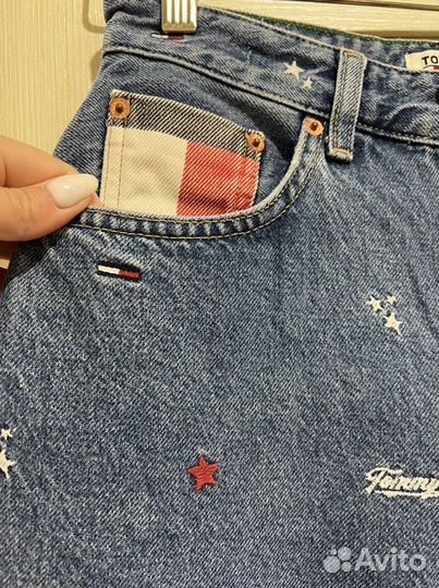 Любимые джинсы mom Tommy hilfiger S