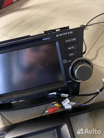 Монитор тойота хайлендер