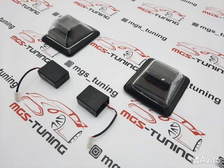 Повторители поворотников w463 стиль 2018+ Black