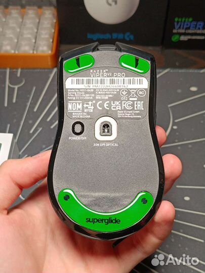 Стеклянные глайды Superglide для Viper v2 pro