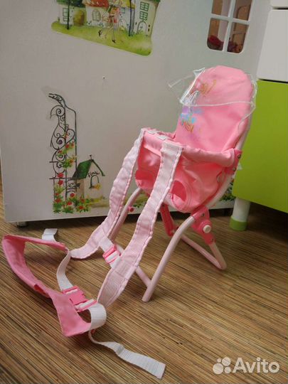 Трансформер кресло-рюкзак-переноска д/куклы baby b