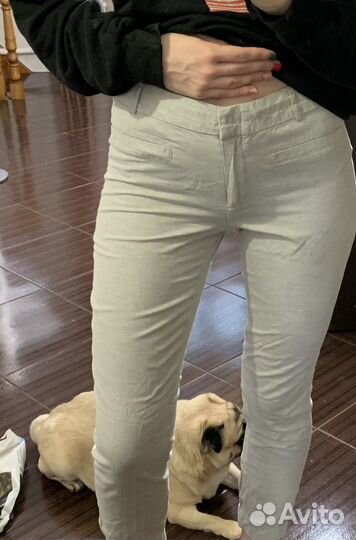 Льняные брюки женские